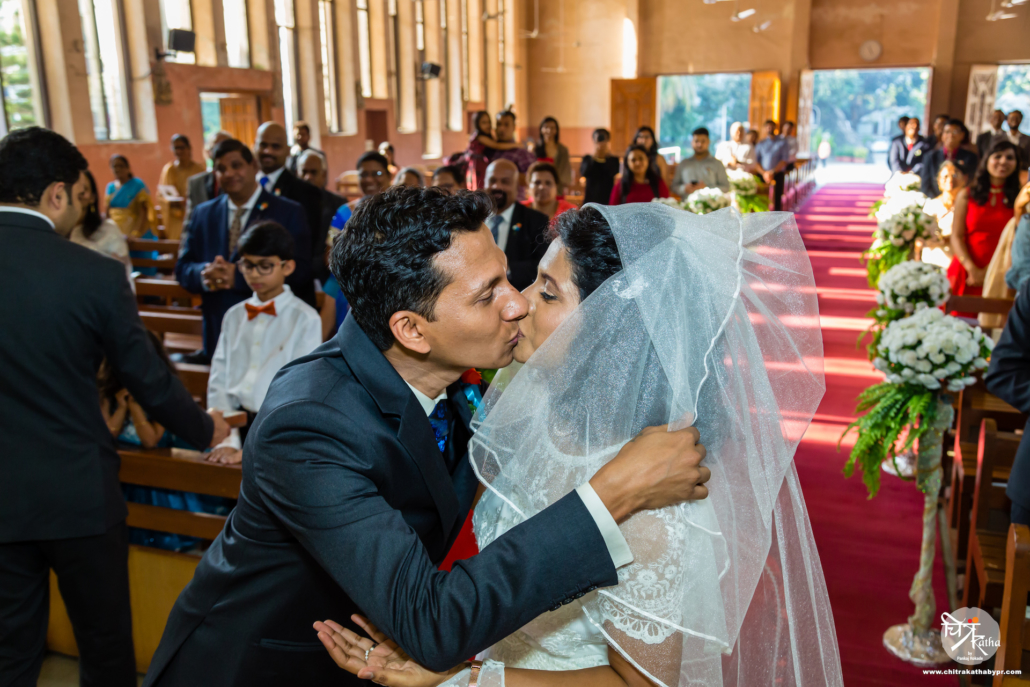 Wedding kiss