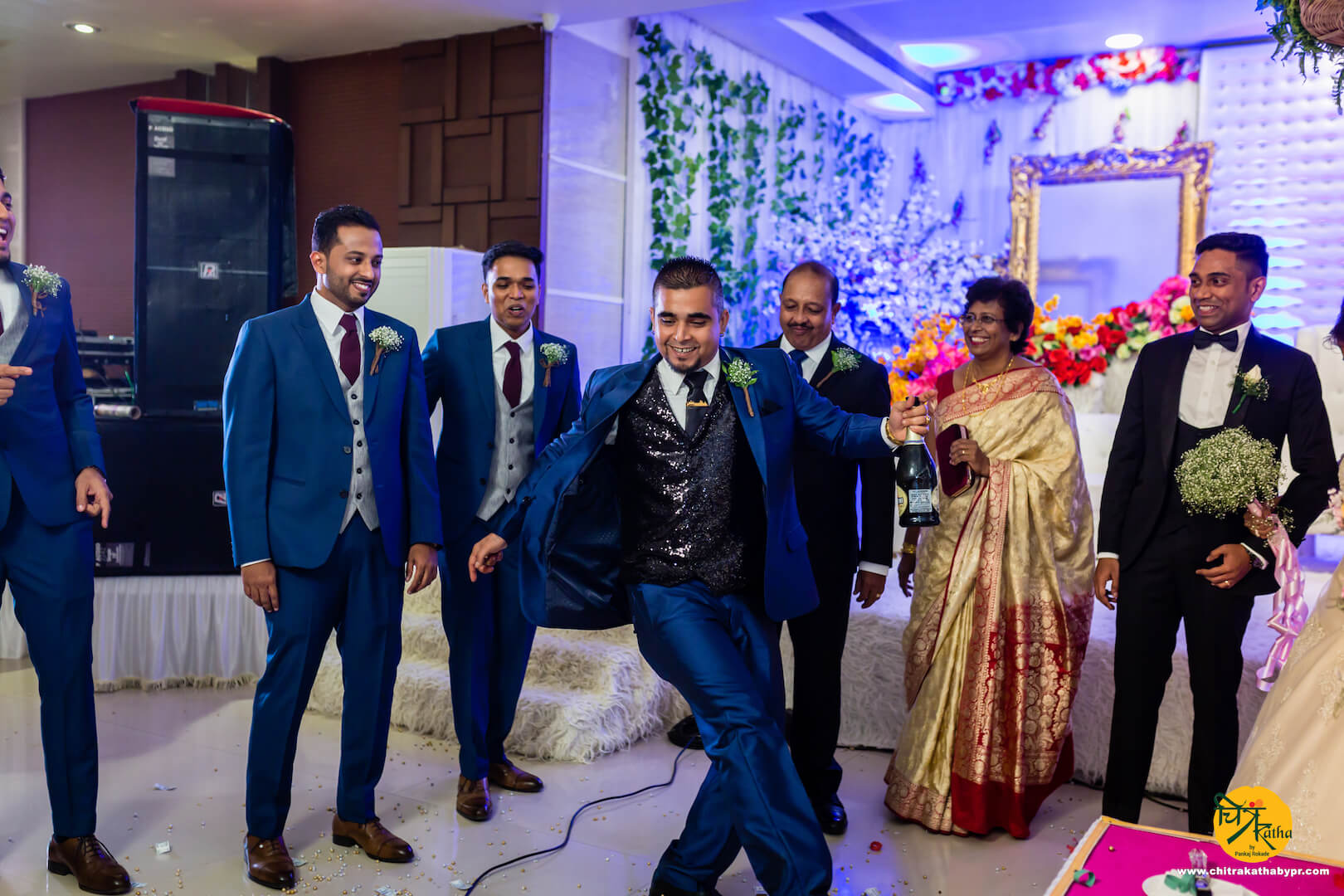 Wedding reception dance